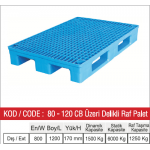 100-120 CB ÜZERİ DELİKLİ RAF PALETİ