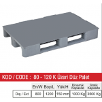 100-120-K ÜZERİ DÜZ RAF PALETİ