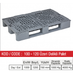 100-120 ÜZERİ DELİKLİ RAF PALETİ