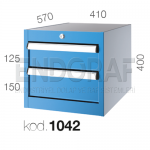 1042 KODLU 2 ÇEKMECELİ DOLAP