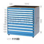 11100 KODLU 10 ÇEKMECELİ DOLAP