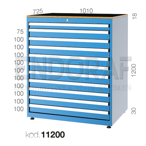 11100 KODLU 11 ÇEKMECELİ DOLAP 11100 KODLU 11 ÇEKMECELİ DOLAP