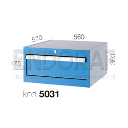 5031 KODLU 1 ÇEKMECELİ DOLAP 