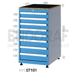 57101 KODLU 8 ÇEKMECELİ DOLAP