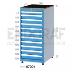 57201 KODLU 11 ÇEKMECELİ DOLAP