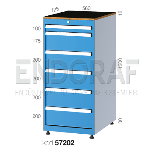 57202 KODLU 6 ÇEKMECELİ DOLAP 57202 KODLU 6 ÇEKMECELİ DOLAP