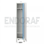 6051 KODLU TEKLİ SOYUNMA DOLABI