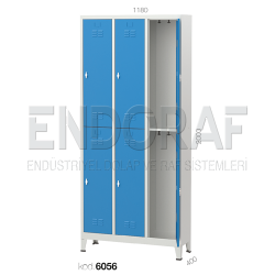 6056 KODLU ALTILI SOYUNMA DOLABI