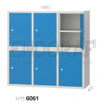6061 KODLU 6 KAPILI PERSONEL DOLABI