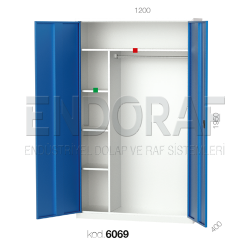 6069 KODLU GENİŞ TİP  TEMİZLİK DOLABI