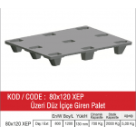 80-120-XEP ÜZERİ DÜZ İÇİÇE GİREN RAF PALETİ