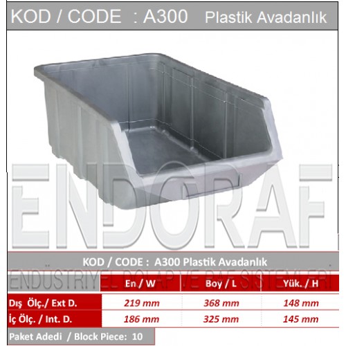 A300 Plastik Avadanlık