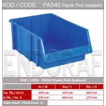 PA540 Plastik Pimli Avadanlık