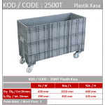 2500 T PLASTİK TAŞIMA KASASI