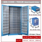 TKD120 Plastik Çekmeceli Tek Yönlü Metal Dolap