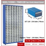 TMD120 Plastik Çekmeceli Tek Yönlü Metal Dolap