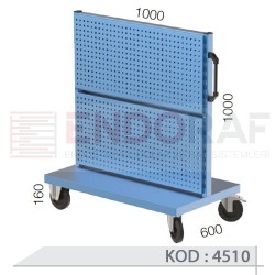 4510 KODLU ASKI PANOLU TEKERLEKLİ STAND