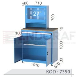 7350 KODLU 27' LCD EKRAN BİLGİSAYAR KABİNİ