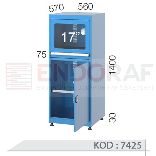 7425 KODLU KAPKALI DOLAPLI BİLGİSAYAR KABİNİ 7425 KODLU KAPKALI DOLAPLI BİLGİSAYAR KABİNİ