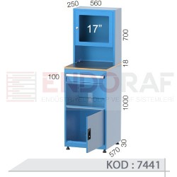 7441 KODLU LCD EKRAN BİLGİSAYAR KABİNİ 