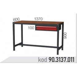 903137011 KODLU  1 ÇEKMECELİ ORTA BOY ÇALIŞMA TEZGAHI