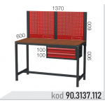 903137112 KODLU  ASKI PANOLU 2 ÇEKMECELİ ORTA BOY ÇALIŞMA TEZGAHI