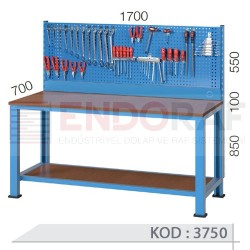 3750 KODLU ASKI PANOLU ÇALIŞMA TEZGAHI