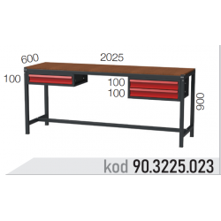 903225023 KODLU 3 ÇEKMECELİ ÇALIŞMA TEZGAHI