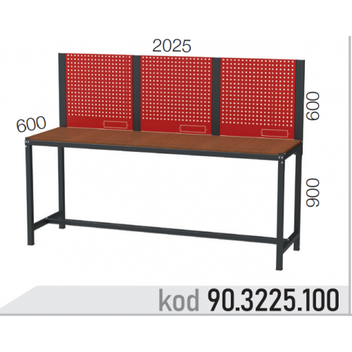 903225100 KODLU ASKI PANOLU ÇALIŞMA TEZGAHI 903225100 KODLU ASKI PANOLU ÇALIŞMA TEZGAHI