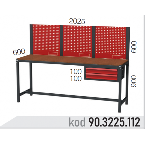 903225112 KODLU ASKI PANOLU 2 ÇEKMECELİ ÇALIŞMA TEZGAHI 903225112 KODLU ASKI PANOLU 2 ÇEKMECELİ ÇALIŞMA TEZGAHI