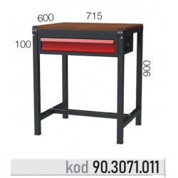 903071011 KODLU  1 ÇEKMECELİ KISA ÇALIŞMA TEZGAHI