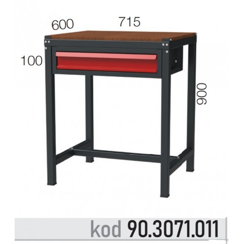 903071011 KODLU 1 ÇEKMECELİ KISA ÇALIŞMA TEZGAHI 903071011 KODLU 1 ÇEKMECELİ KISA ÇALIŞMA TEZGAHI
