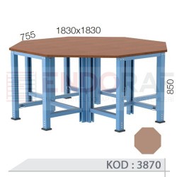 3870 KODLU SEKİZGEN ÇALIŞMA TEZGAHI