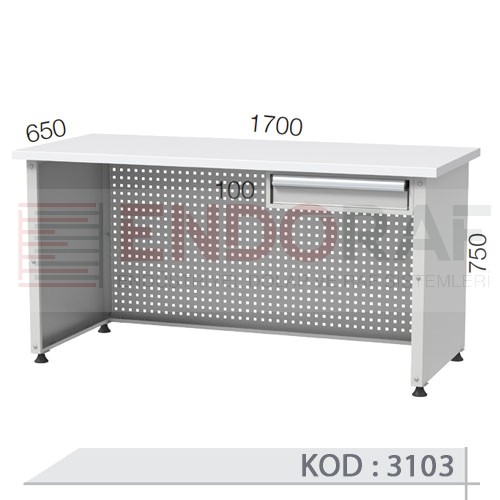 3103 KODLU 1 ÇEKMECELİ ŞEF MASASI 3103 KODLU 1 ÇEKMECELİ ŞEF MASASI