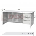 3109 KODLU 3 ÇEKMECELİ ŞEF MASASI