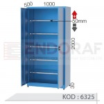 6325 KODLU 5 RAFLI, MALZEME DOLABI