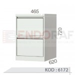 6172 KODLU 2 ÇEKMECELİ KARTOTEKS DOLABI
