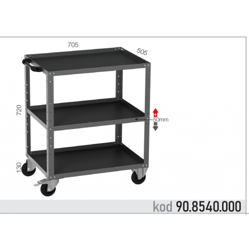 908540 KODLU 3 KATLI PARÇA TAŞIMA SEPHASI