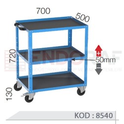 8540 KODLU 3 KATLI PARÇA TAŞIMA SEHPASI